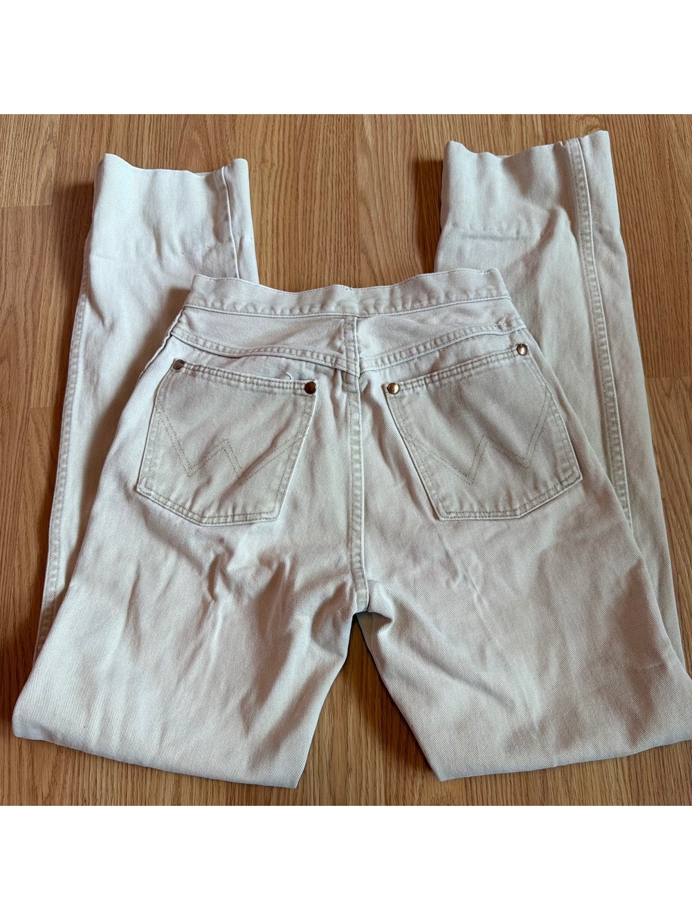 Vintage Wrangler Tan Corduroy Pants High Waisted size 25x34